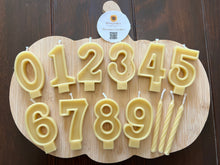 Load image into Gallery viewer, Beeswax Birthday Candles
